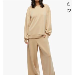 NWT WeWoreWhat Balloon sleeve crew neck sweater size XS